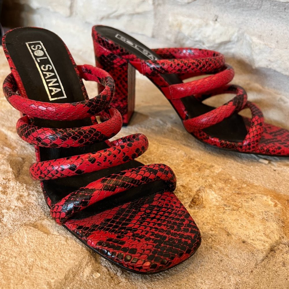 Sol Sana Red Heels